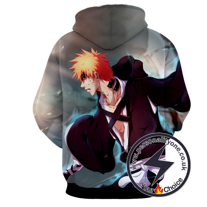 ichigo kurosaki - Bleach 3D - Bleach Hoodies